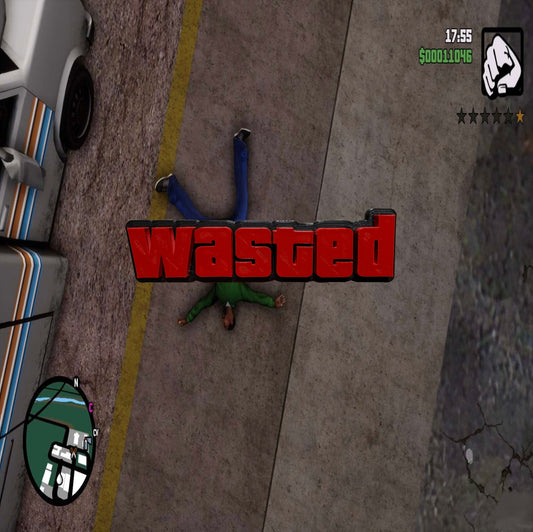 GTA "WASTED" magnet